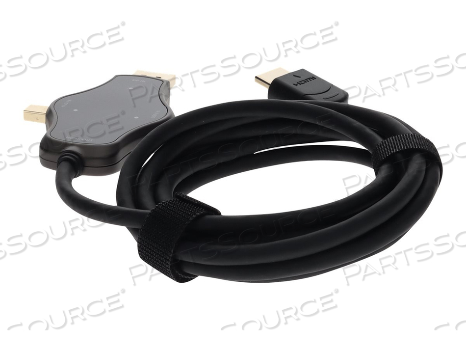 ADDON, ADAPTER, TAA COMPLIANT, HDMI MALE TO DISPLAYPORT, MINI DISPLAYPORT, USB-C FEMALE, BLACK by ADDON ADDON, ADAPTER, TAA COMPLIANT, HDMI MALE TO DISPLAYPORT, MINI DISPLAYPORT, USB-C FEMALE, BLACK by ADDON