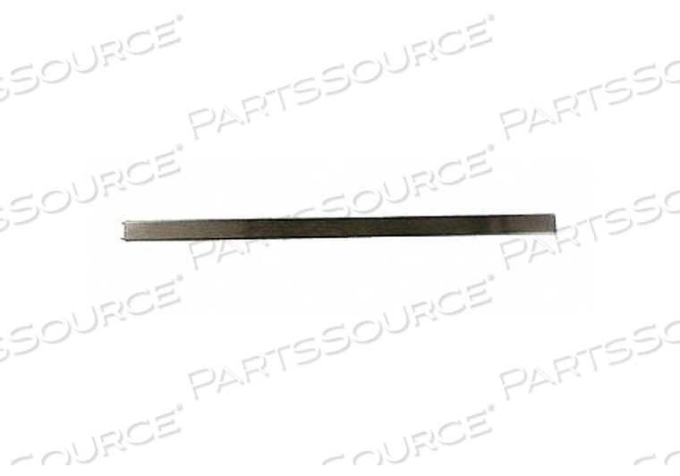 STAINLESS STEEL PILASTER W/ SHOE - 10"W X 82"H SATIN by Global Partitions STAINLESS STEEL PILASTER W/ SHOE - 10"W X 82"H SATIN by Global Partitions