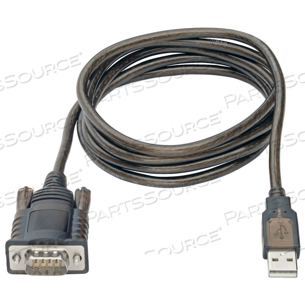FTDI USB TO SERIAL RS-232 ADAPTER CABLE W/ COM RETENTION M/M 5FT by Tripp Lite
