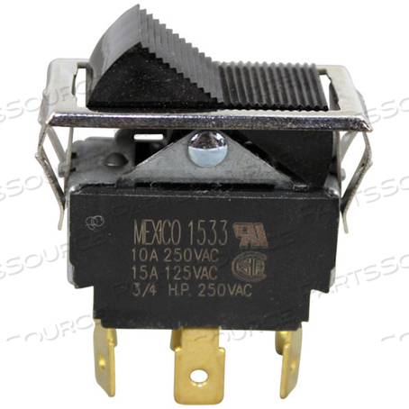 SWITCH, ON/OFF BLACK ROCKER 