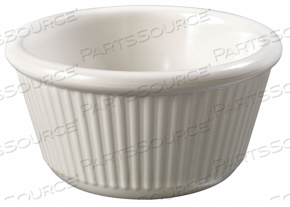 FLUTED RAMEKIN 4 OZ. BONE PK48 