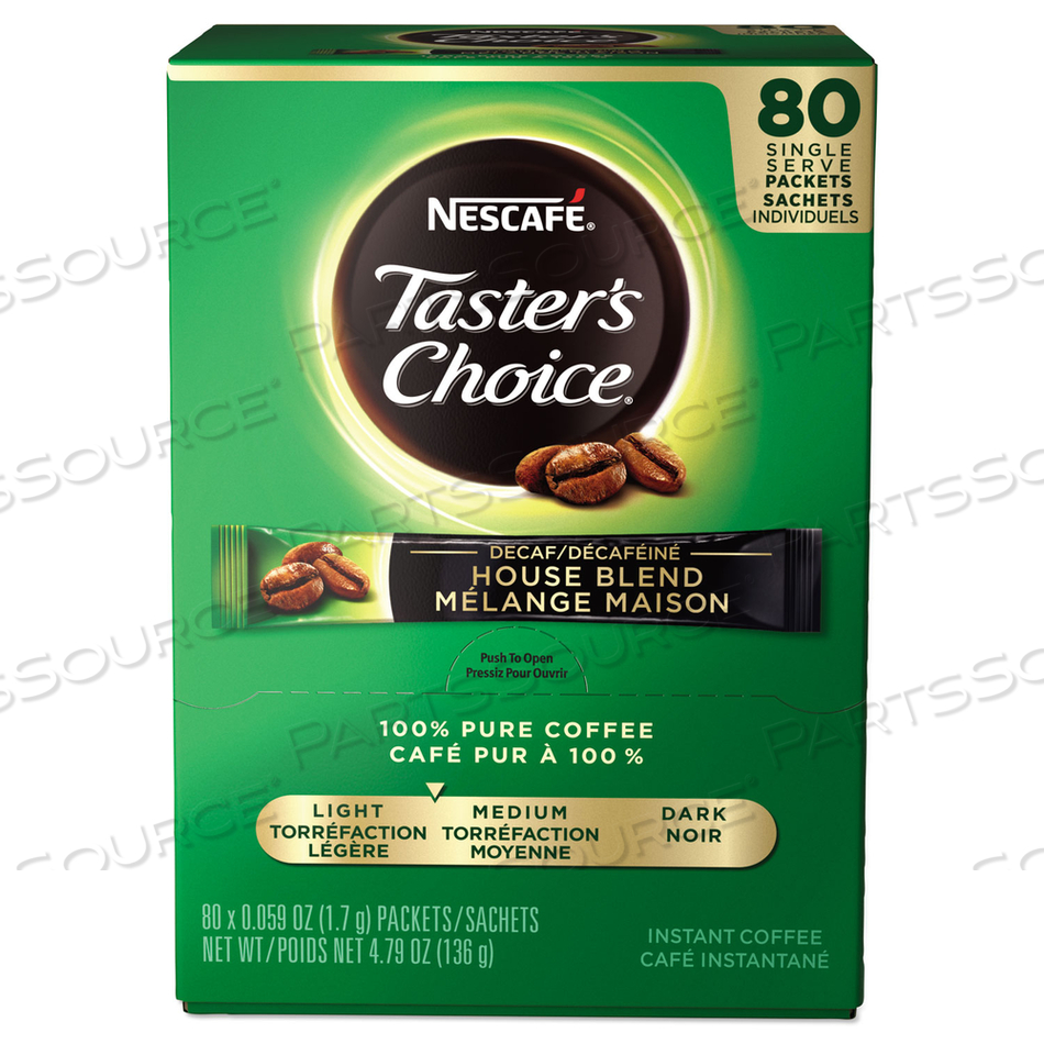 TASTER'S CHOICE STICK PACK, DECAF, 0.06OZ by Nescafe TASTER'S CHOICE STICK PACK, DECAF, 0.06OZ by Nescafe