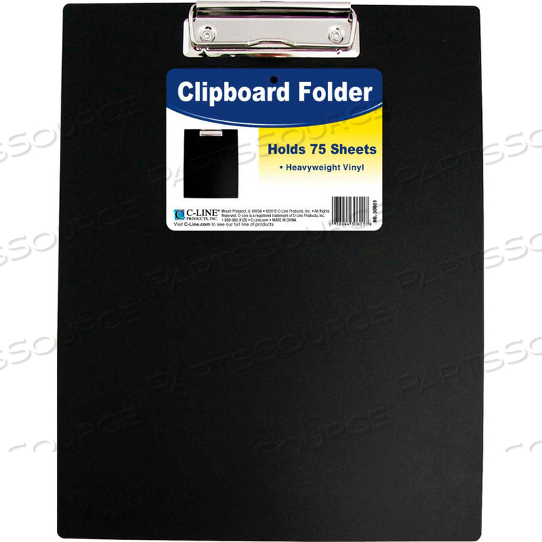 CLIPBOARD FOLDER, BLACK, 12 CLIPBOARDS/SET by C-Line CLIPBOARD FOLDER, BLACK, 12 CLIPBOARDS/SET by C-Line
