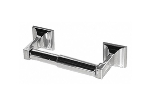 TOILET PAPER HOLDER DOUBLE POST ZAMAC by Taymor