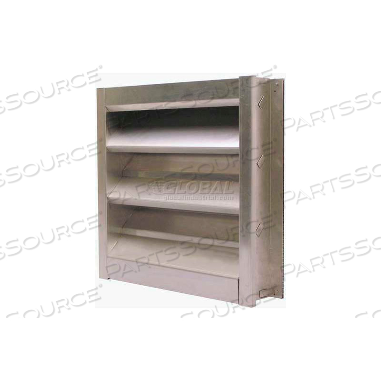 ALUMINUM MODULAR FIXED LOUVER 30" by Air Conditioning Products Company
