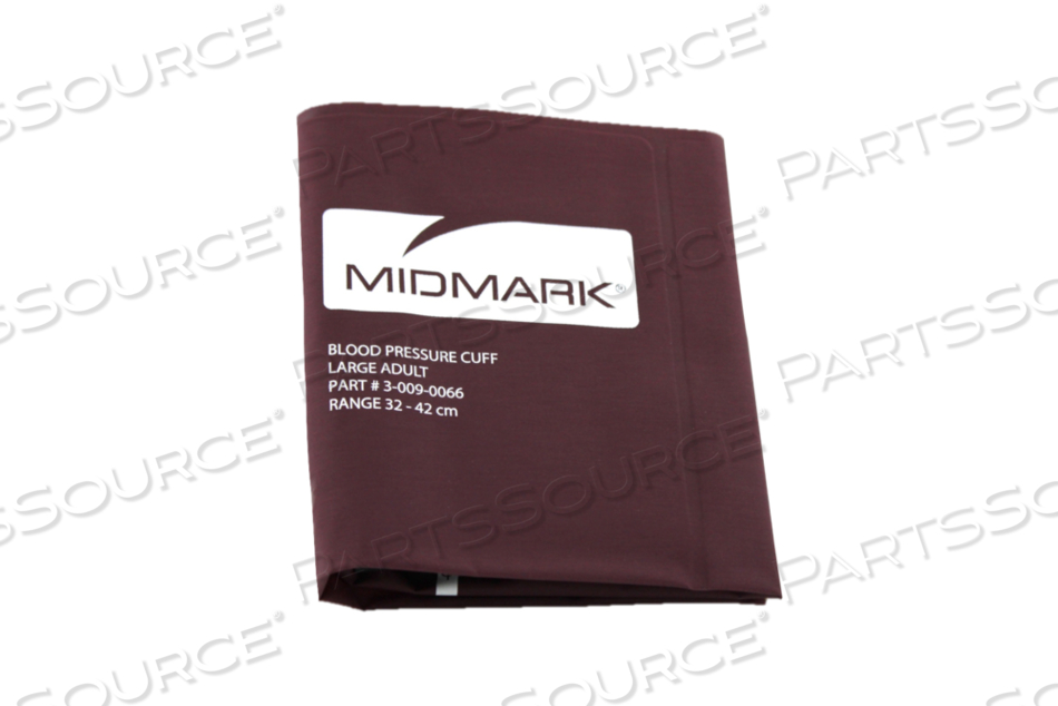 BLOOD PRESSURE CUFF, LARGE ADULT REUSABLE by Midmark Corp.