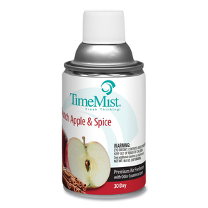 PREMIUM METERED AIR FRESHENER REFILL, DUTCH APPLE AND SPICE, 6.6 OZ AEROSOL SPRAY by TimeMist