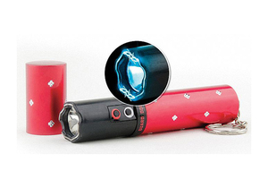 STUN GUN 3.0 MILLION 100 LUMENS RED by Guard Dog Security