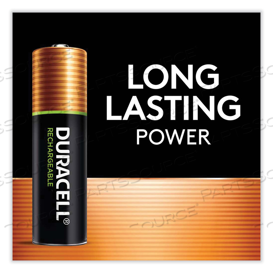RECHARGEABLE STAYCHARGED NIMH BATTERIES, AAA by Duracell