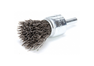 CRIMPED WIRE END BRUSH STEEL 3/4 IN. by Weiler