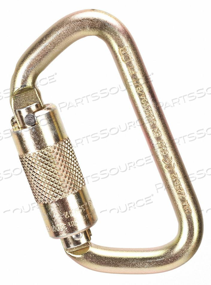 CARABINER OFFSET-D STEEL by MSA Safety Sales, LLC
