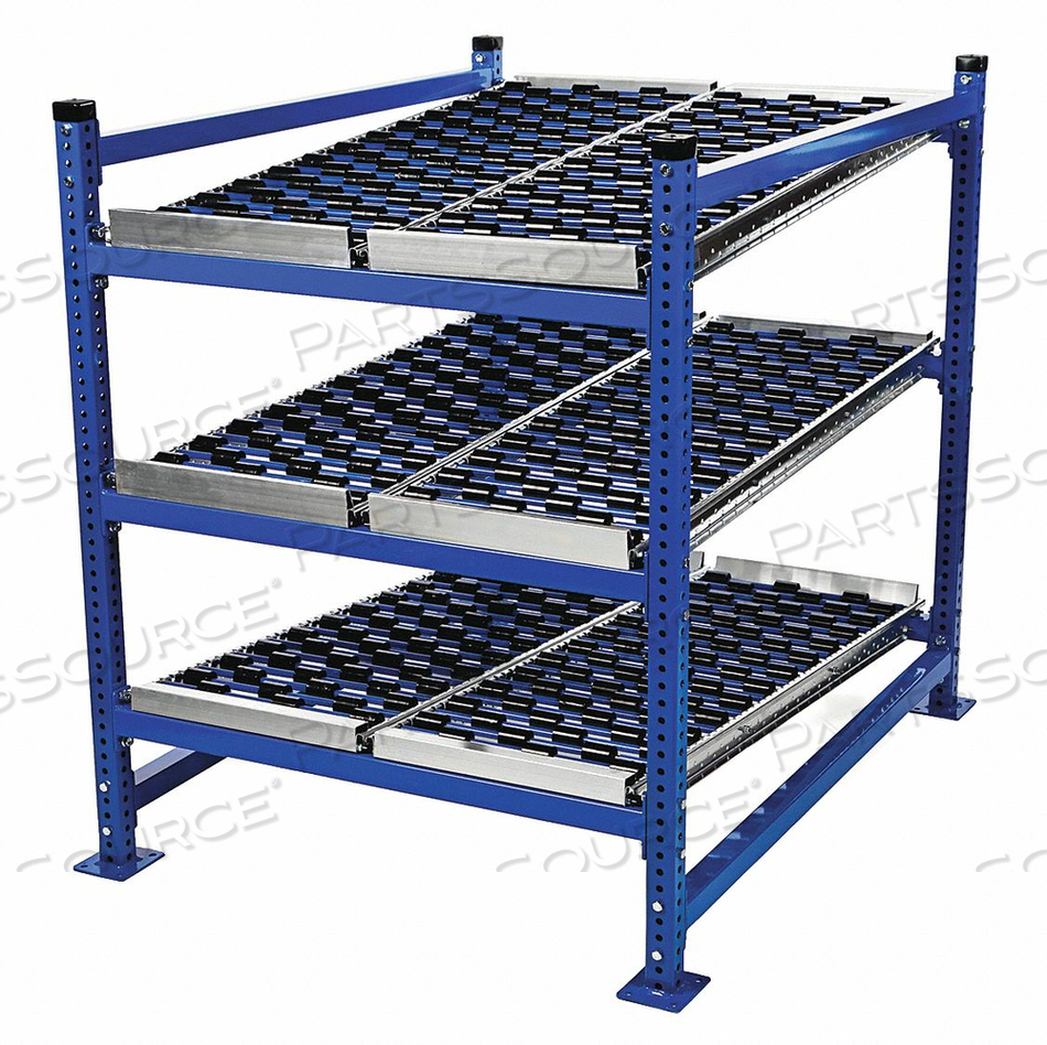 GRAVITY RACK STARTER 72 H 72 W 60 D BLUE by UNEX Manufacturing