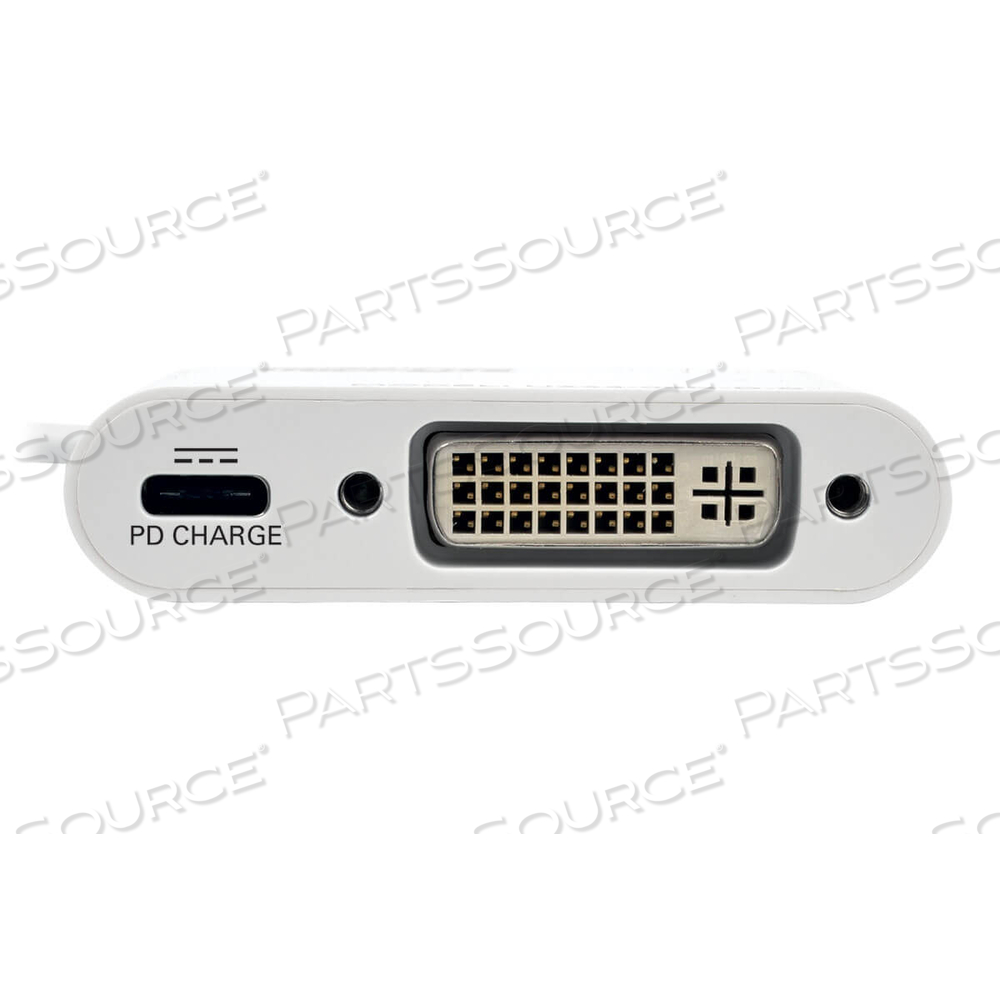 USB C TO DVI VIDEO ADAPTER CONVERTER PD CHARGING by Tripp Lite