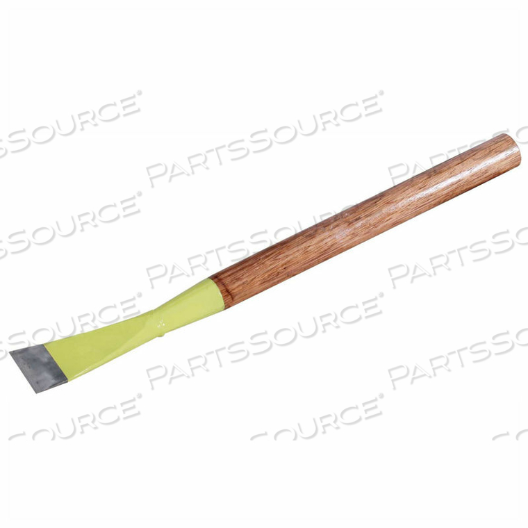 BARK SPUD WITH HANDLE - 24"L - 21-5/8" WOOD HANDLE - GREEN by Timber Tuff Tools