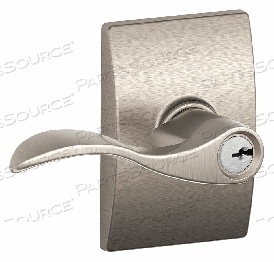 LEVER LOCKSET MECHANICAL ENTRANCE GRD. 2 by Schlage Lock