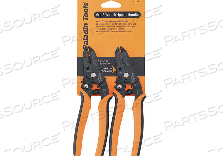 WIRE STRIPPER SET 30-10AWG 2 PC by Paladin WIRE STRIPPER SET 30-10AWG 2 PC by Paladin