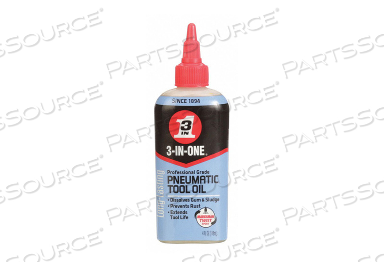 AIR TOOL DRIP LUBRICATING OIL 4 FL. OZ. by 3-In-One