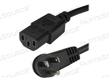 10FT (3M) 18AWG FLEXIBLE COMPUTER POWER CORD W/ NEMA 5-15P AND IEC 60320 C13 CON by StarTech.com Ltd.