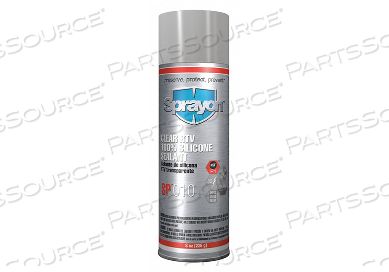 RTV SILICONE SEALANT CLEAR by Sprayon
