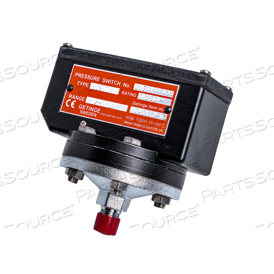 PRESSURE SWITCH FOR 207 CEQ-1, -1 by Getinge USA Sales, LLC