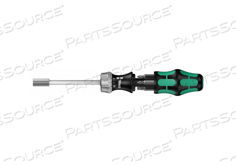 MULTI-BIT SCREWDRIVER RATCHETING 6-IN-1 by Wera