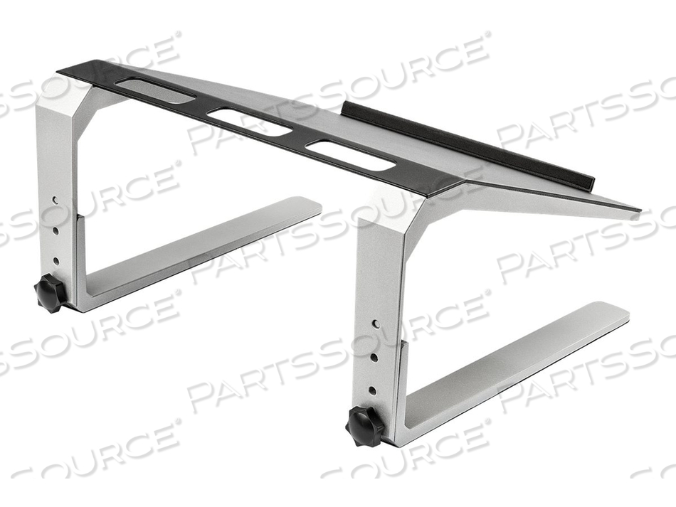 ADJUSTABLE LAPTOP STAND, HEAVY DUTY STEEL & ALUMINUM, 3 HEIGHT SETTINGS, TILTED, ERGONOMIC LAPTOP RISER FOR DESK (LTSTND), NOTEBOOK STAND, D by StarTech.com Ltd.