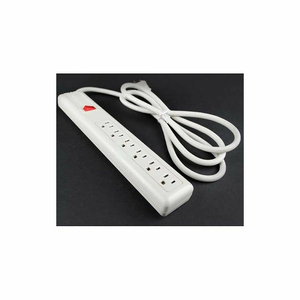 P6-15 MULTI-OUTLET POWER UNIT, 15A, 12"L, 6 OUTLETS, 15' CORD by Wiremold