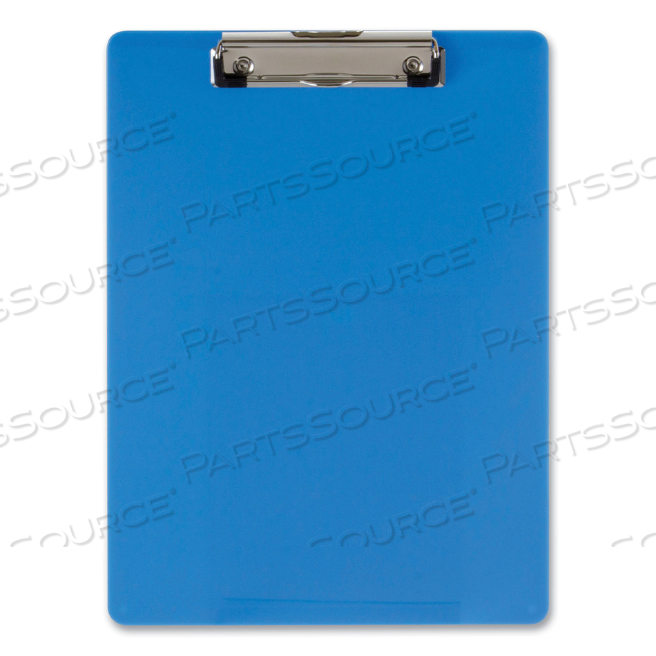 RECYCLED PLASTIC CLIPBOARD, HOLDS 8.5 X 11 SHEETS, BLUE by Officemate