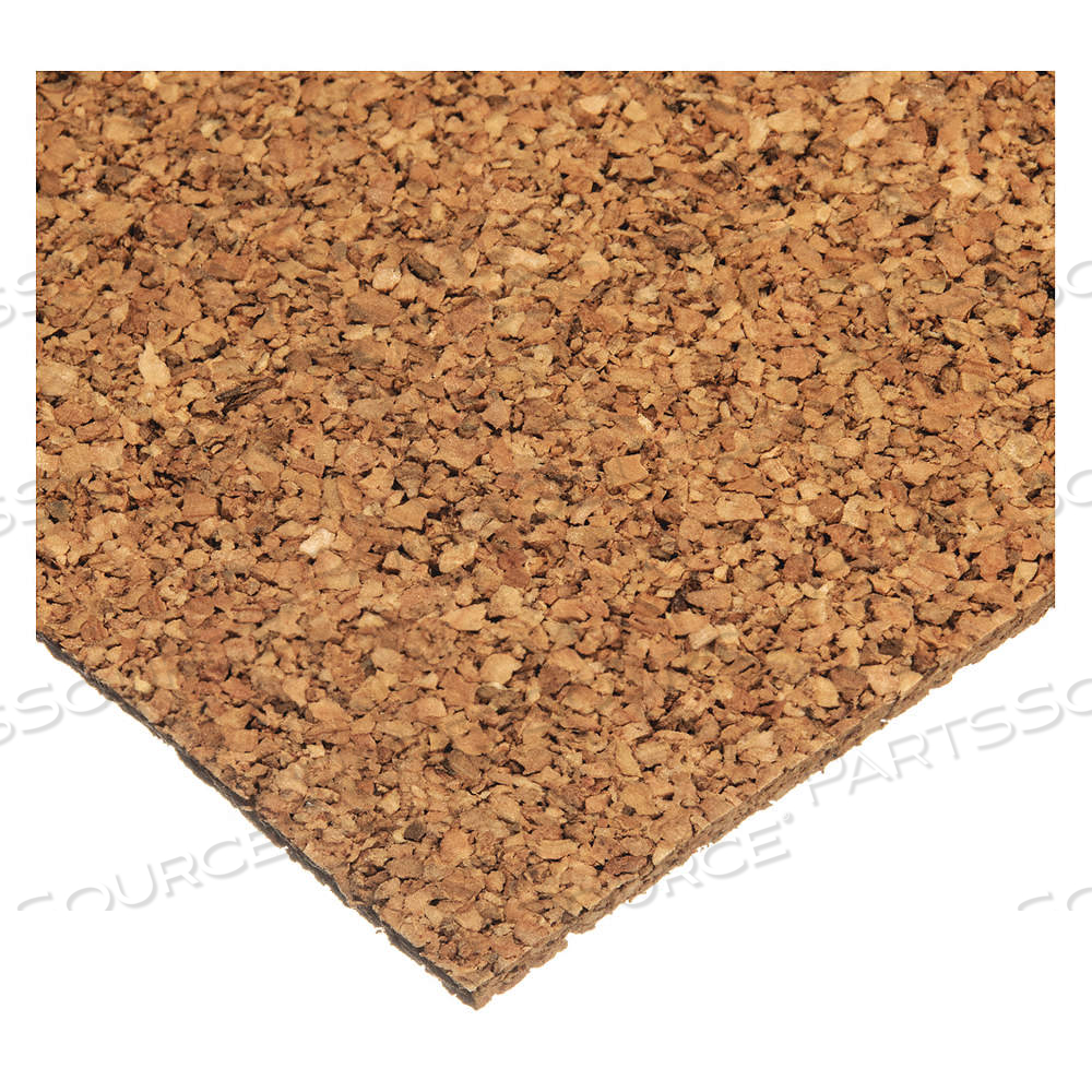 GASKET SHEET, CORK, 1 FT LG, 1 FT WD, 1/8 IN THICK, ACRYLIC ADHESIVE BACKING, FINE GRAIN SIZE, BROWN by Approved Vendor GASKET SHEET, CORK, 1 FT LG, 1 FT WD, 1/8 IN THICK, ACRYLIC ADHESIVE BACKING, FINE GRAIN SIZE, BROWN by Approved Vendor