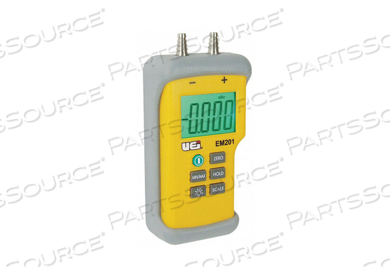 DIGITAL MANOMETER -60 TO +60 IN.WC by Uei Test Instruments DIGITAL MANOMETER -60 TO +60 IN.WC by Uei Test Instruments