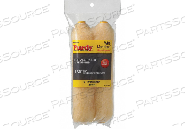 PAINT ROLLER COVER 6-1/2 1/2 NAP PK2 by Purdy