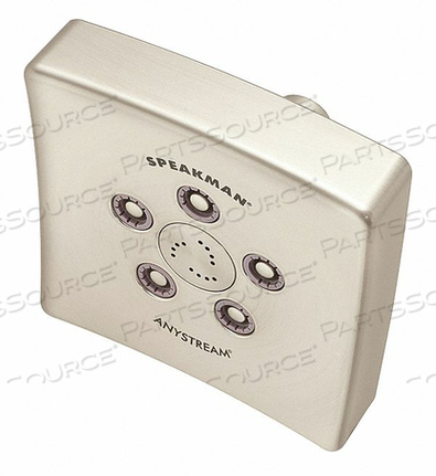 SHOWERHEAD WALL MOUNT BRUSHED NICKEL by Speakman