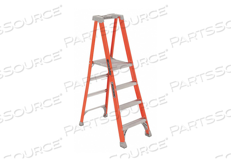 PLATFORM STEPLADDER 6 FT 3 300 LB. by Louisville