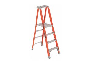 PLATFORM STEPLADDER 6 FT 3 300 LB. by Louisville