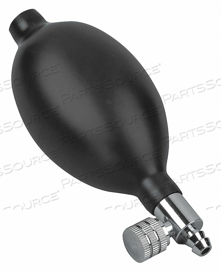 BULB AND AIR RELEASE VALVE BLACK 