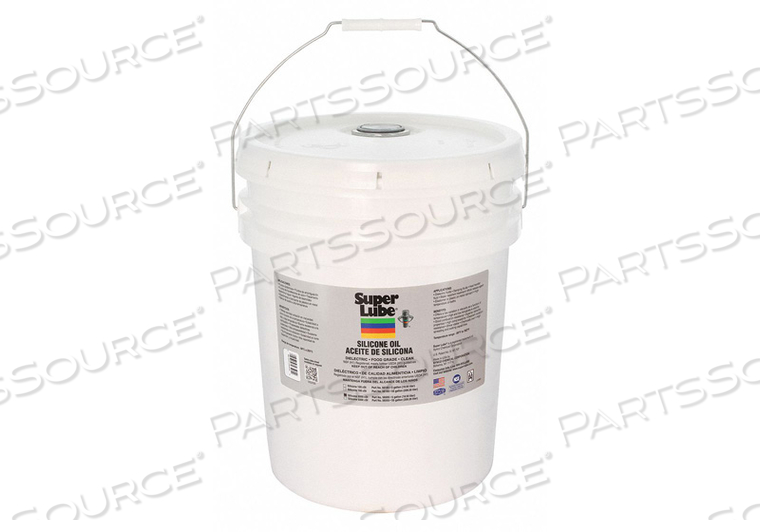 PURE SILICONE OIL 5000CST PAIL 5 GAL. by Super Lube PURE SILICONE OIL 5000CST PAIL 5 GAL. by Super Lube