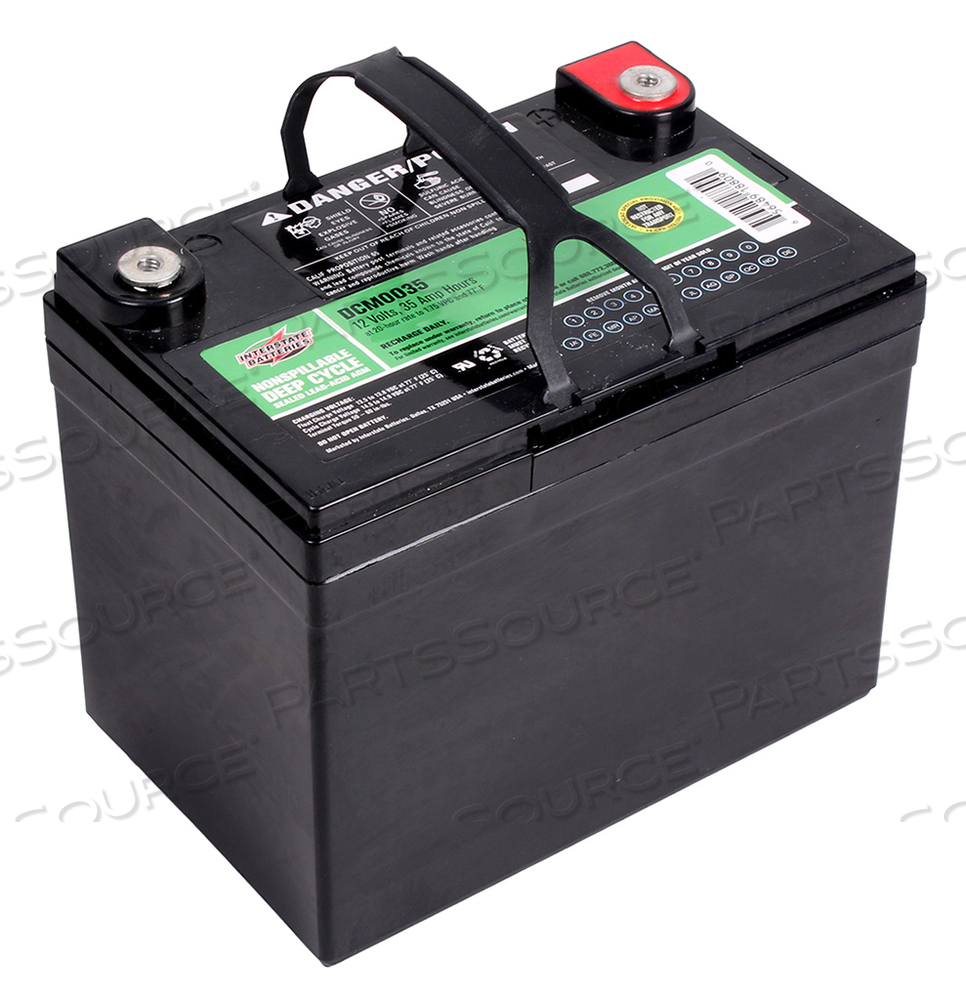 12V 35AH SLA-AGM DEEP CYCLE INSERT TERMINAL 