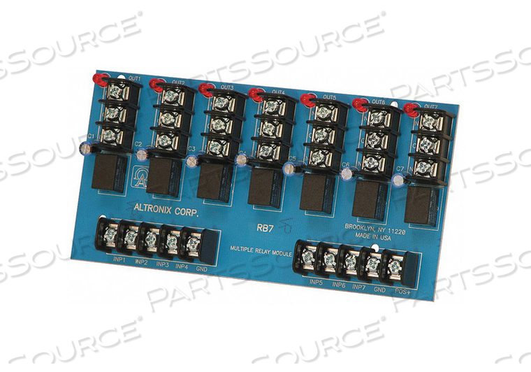 TRA SENSITIVE RELAY MODULE 7OUTPUT by Altronix Corporation TRA SENSITIVE RELAY MODULE 7OUTPUT by Altronix Corporation