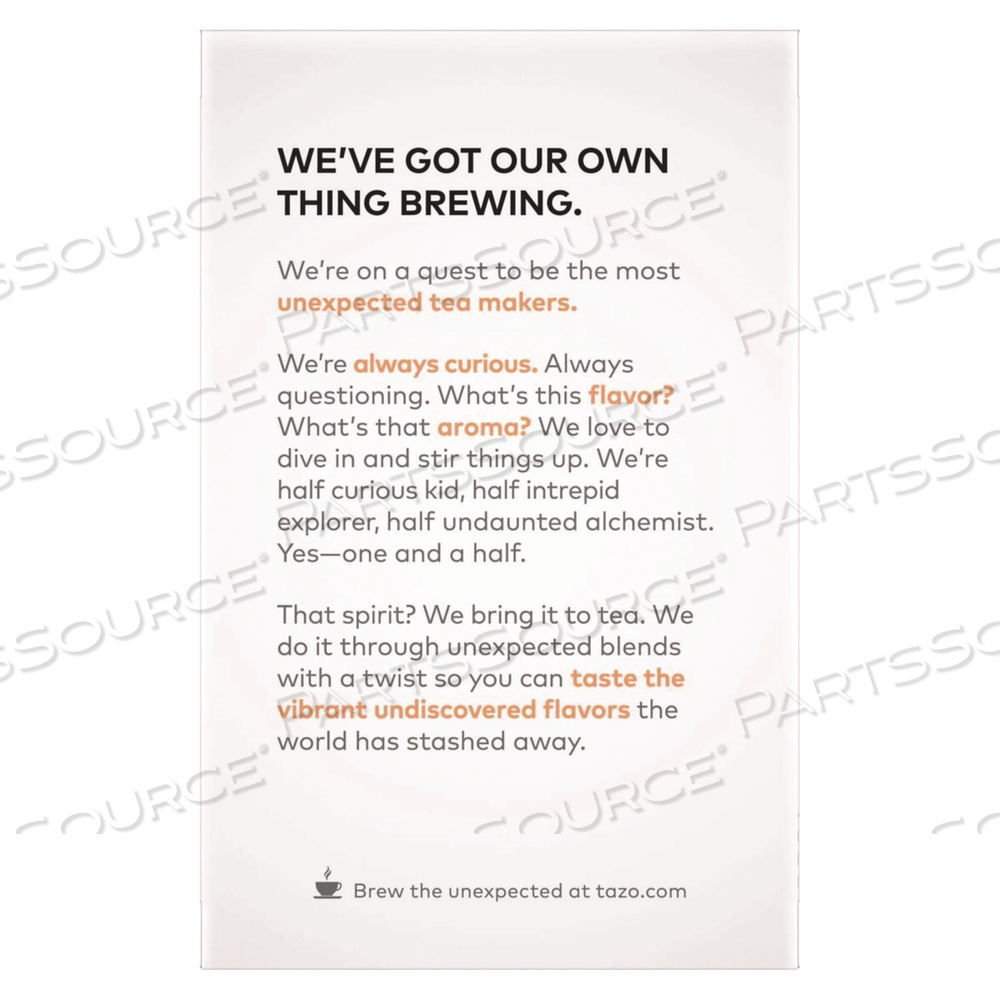 TEA BAGS, PASSION by Tazo TEA BAGS, PASSION by Tazo