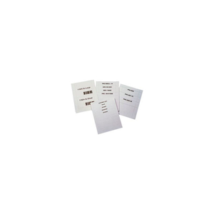 LASER INSERT SHEETS, LETTER - PREF. 1-1/4" X 6" (400 PCS/PKG) by Aigner Index