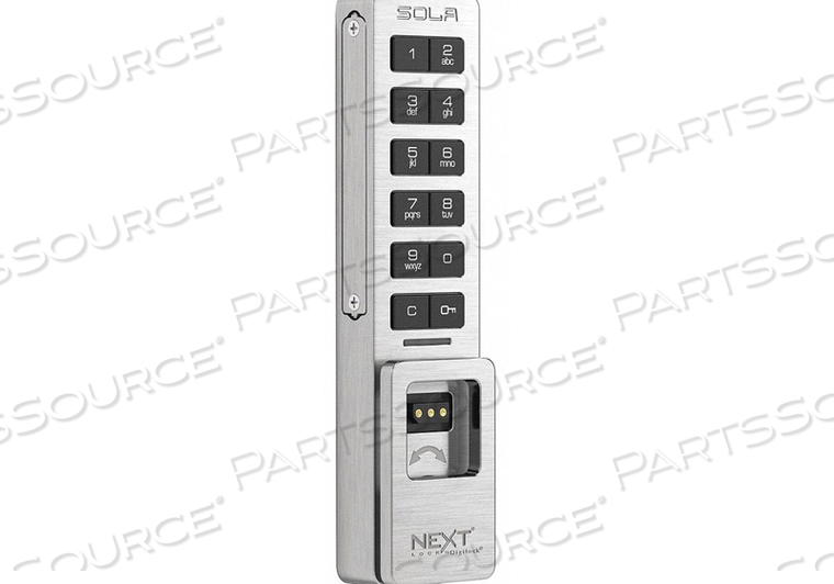 ELECTRONIC KEYLESS LOCK KNOB ZINC SOLA 3 by Sola ELECTRONIC KEYLESS LOCK KNOB ZINC SOLA 3 by Sola