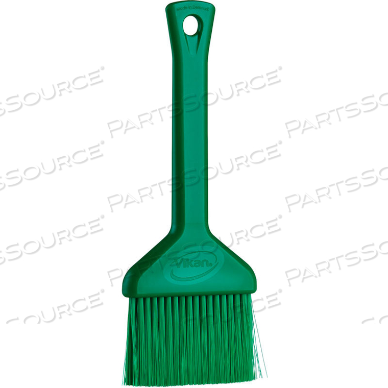 VIKAN 3" PASTRY DETAIL BRUSH, SOFT, GREEN 