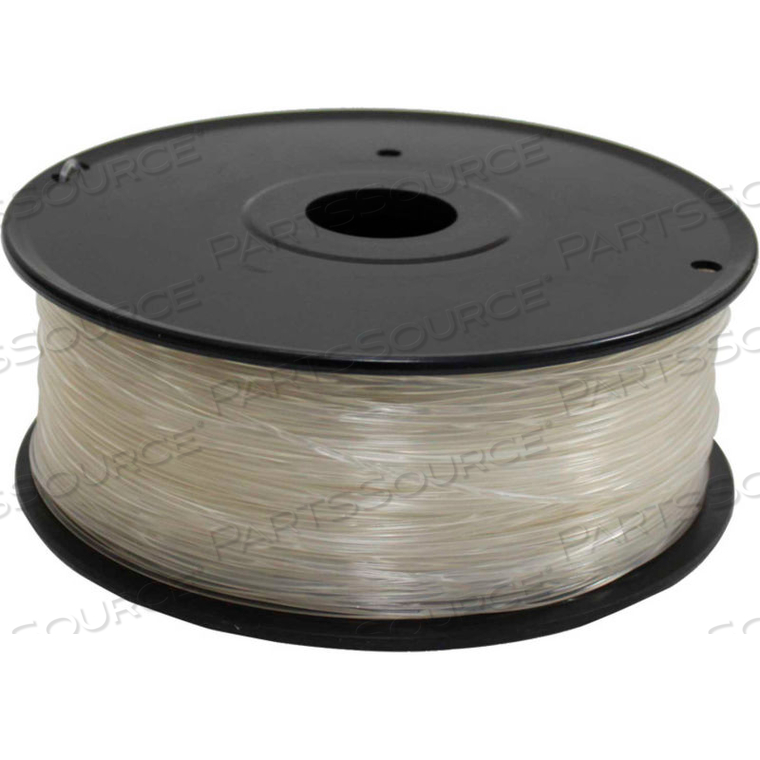 PLA 3D PRINTER BASIC FILAMENT, 1.75MM, 1 KG, CLEAR by 3D Stuffmaker