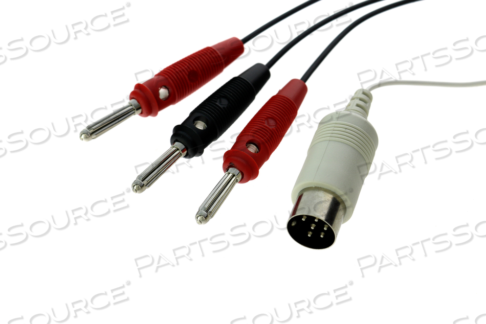 TEST CABLE WITH AIR-SHIELDS, TYPE C by Draeger Inc.