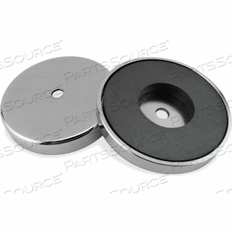 CERAMIC ROUND BASE MAGNET - 200 LBS. PULL by Master Magnetics, Inc. (The Magnet Source) CERAMIC ROUND BASE MAGNET - 200 LBS. PULL by Master Magnetics, Inc. (The Magnet Source)
