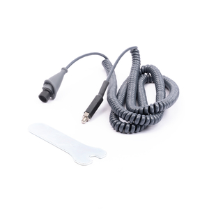 QUICK RELEASE SECURITY CABLE COILED - LATEX FREE, FIELD ATTACHMENT by Exergen Corporation