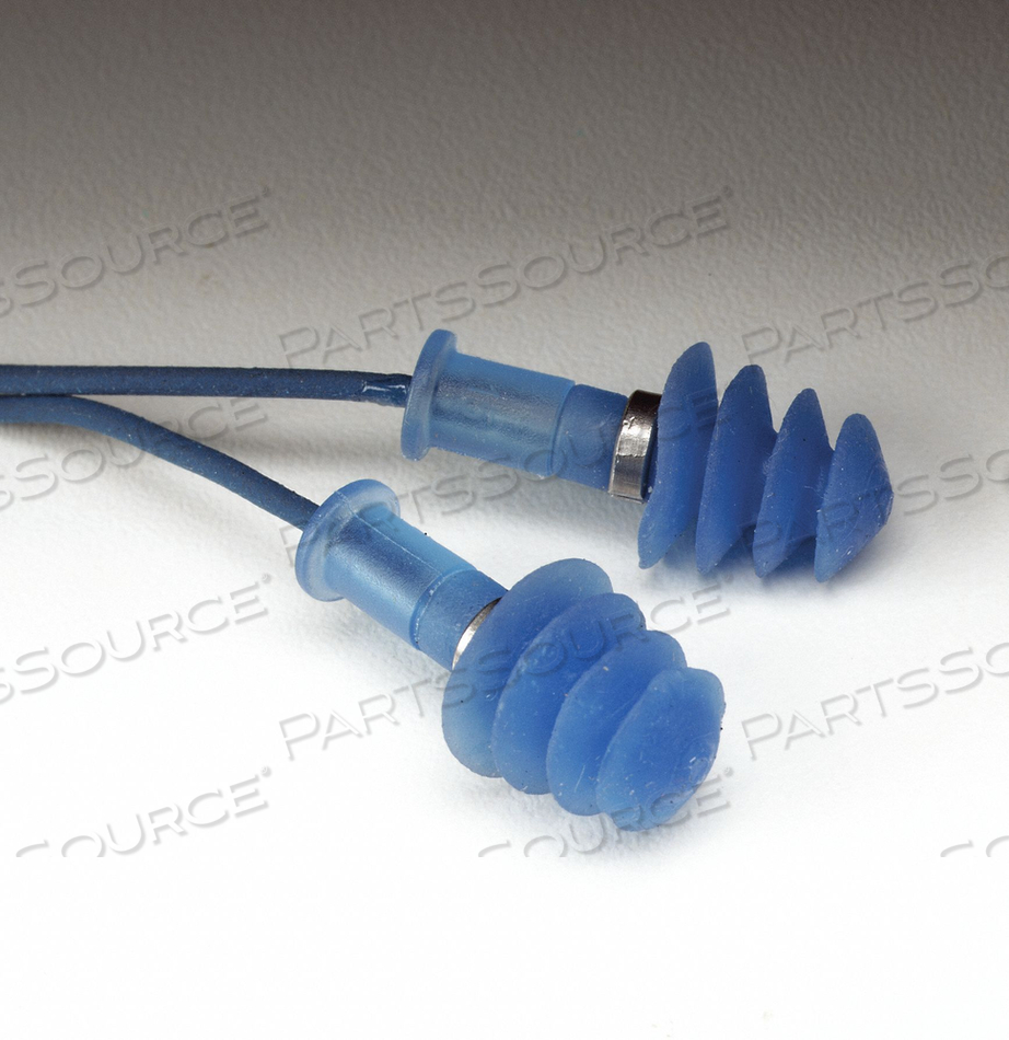 EAR PLUGS CORDED FLANGED 25DB PK100 by Honeywell
