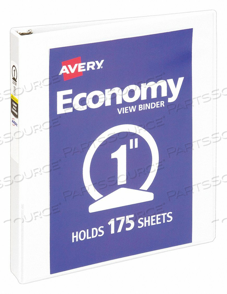 3-RING BINDER 1 WHITE by Avery