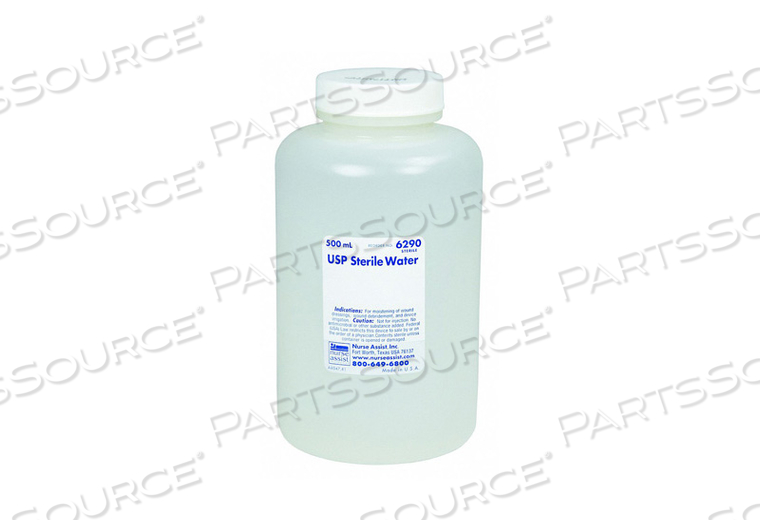 STERILE WATER ANTISEPTICS BOTTLE by Nurse Assist, Inc. STERILE WATER ANTISEPTICS BOTTLE by Nurse Assist, Inc.