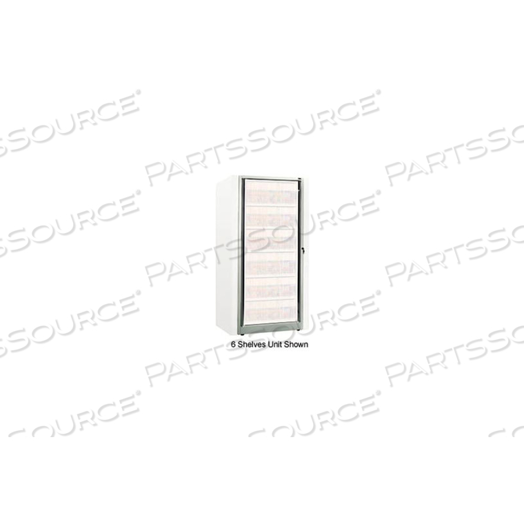 ROTARY FILE CABINET COMPONENTS, BASE ADDER UNIT, LEGAL, 5-HIGH, LIGHT GRAY by Datum Filing